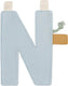 Little dutch slinger element - letter n - blauw