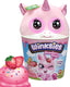 Silverlit winksies strawberry unicorn - interactieve knuffel in een ijsbeker