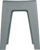 Wenko badkamerkruk kumba in grijs kunststof b38 x h47 x d32cm - douchekruk - douchezitje - douchestoel - belastbaarheid max. 120 kg