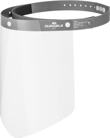 Durable gezichtsvizier opklapbaar 3431-10 ce-conform - (spatmasker spatscherm gelaatscherm)