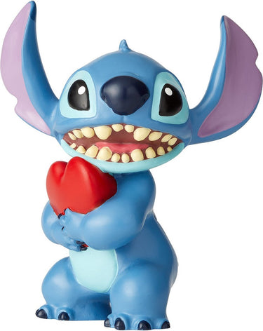 Disney traditions - stitch hart - officiele licentie lilo en stitch - enesco - beeldje