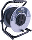 Q-link kabelhaspel - prof - randaarde - 3 x 1.5 mmâ² - spatwaterdicht (ip44) - 50 m - neopreen - staal - grijs