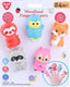 Playgo vingerpoppetjes bosdieren - 5st.
