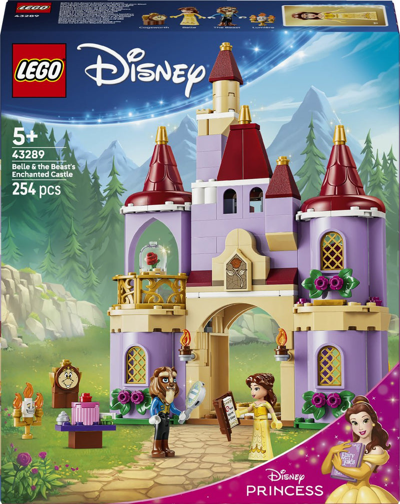 Afbeelding laden in galerijviewer, Lego ǀ disney princess het betoverde kasteel van belle en het beest bouwpakket voor kinderen 43289
