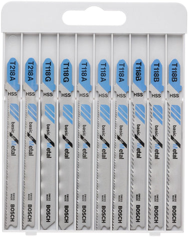 Bosch x-pro line zaagbladenset 10 metal