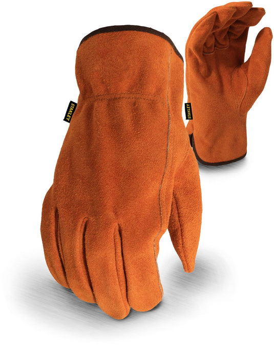 Stanley cowhide leather driver werkhandschoenen maat 10