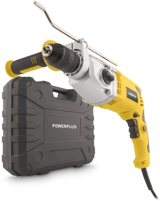 Powerplus klopboormachine powx0291 - boormachine van 1200w met 2 versnellingen, gereedschap