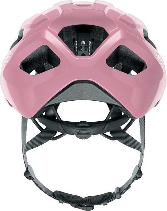 Abus fietshelm macator shiny rose s - 51-55 cm - pink - geschikt voor gebruik op elektrische fietsen - stadsfietsen - 280 g s
