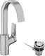 Hansgrohe vivenis ééngreeps wastafelmengkraan 210 met draaibare uitloop en trekwaste chroom