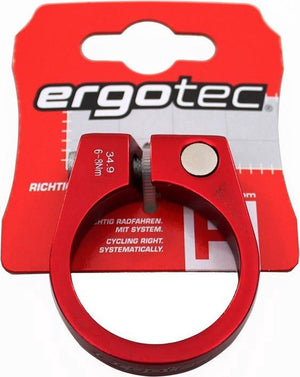 Ergotec Zadelklem SCI-105 34,9mm met schroef rood