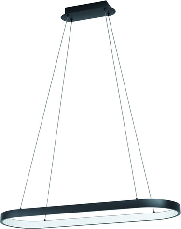 Eglo codriales hanglamp - led - ø 40.5 cm - zwart