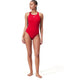 Speedo eco+ medalist dames sportbadpak - rood
