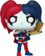 Funko harley quinn harley quinn with pizza vinyl figuur 452 pop! standaard