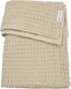 Meyco baby wafel katoen wiegdeken - sand - 75x100cm - 1.0 tog