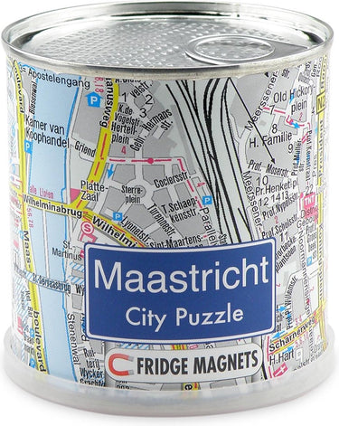 City puzzle maastricht - puzzel - magnetisch - 100 puzzelstukjes