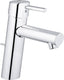 Grohe concetto wastafelkraan - medium uitloop - chroom - waterbesparend