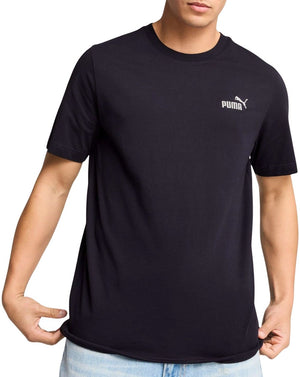 Puma ess small no. 1 logo tee unisex t-shirt - new navy l