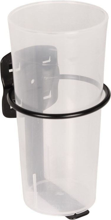 Cycplus wandhouder met beker cyclus 72mm