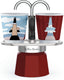 Bialetti mini express magrite - set met 2 kopjes