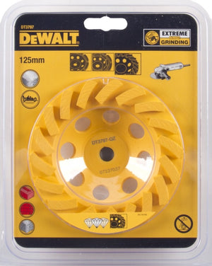 Dewalt diamanten schild voor het slijpen van beton 125mm turbo