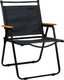 Abbey camp campingstoel opvouwbaar - 62 x 54 x 85 cm - grijs