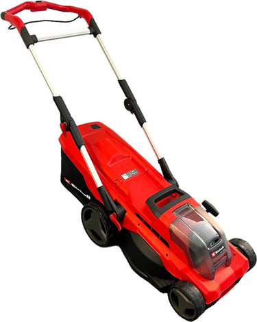 Einhell accu grasmaaier ge-cm 36 37 li solo - power x-change - 36 v li-ion - maaibreedte: 37 cm - aanbevolen gazonoppervlakte: tot 400 m² - 45 l opvangzak - maaihoogte: 25-75 mm - excl. accu en lader
