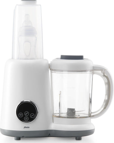 Alecto bfp-66 - 5-in-1 baby food processor - blender en stomer - wit