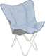 Bo-camp - pastel - vlinderstoel - murat - blauw