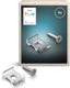 Philips hue flux montagebeugels -eenvoudige installatie led strips - schroeven en plakband meegeleverd - stevig transparant ontwerp - 10 stuks