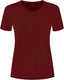 Rogelli promo hardloopshirt dames - korte mouwen - bordeaux - m