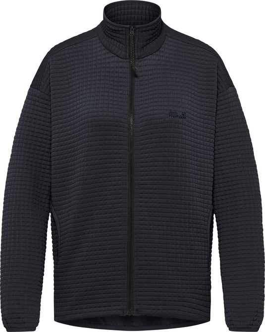 Jack wolfskin mogari fz w dames outdoorjas-dark navy dark navy