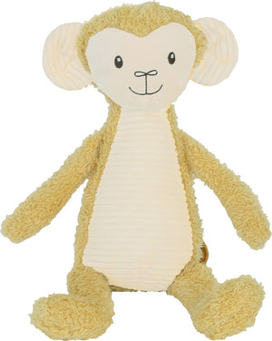 Happy horse aap mano knuffel 36cm - geel - baby knuffel