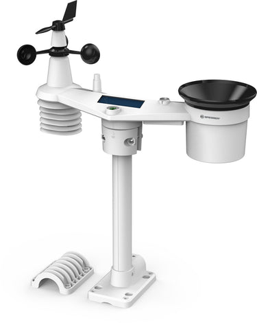 Bresser weerstation - buitensensor - compatibel met 7003200 - 7-in-1 - wit