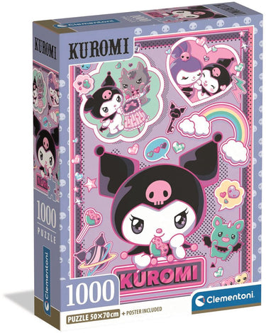 Clementoni puzzel kuromi 1000 stukjes anime volwassenen.
