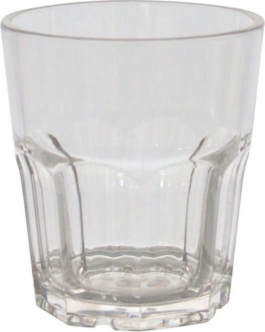 Eurotrail borrelglas - 35 ml - 4 stuks - transparant