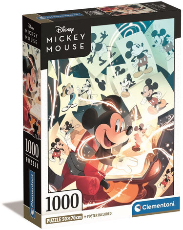 Clementoni legpuzzel mickey mouse, 1000st.