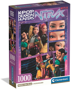 Clementoni legpuzzel kpop demon hunters 2 - 1000st.