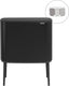 Brabantia bo touch bin prullenbak - 3 x 11 liter - afvalscheiding - matt black