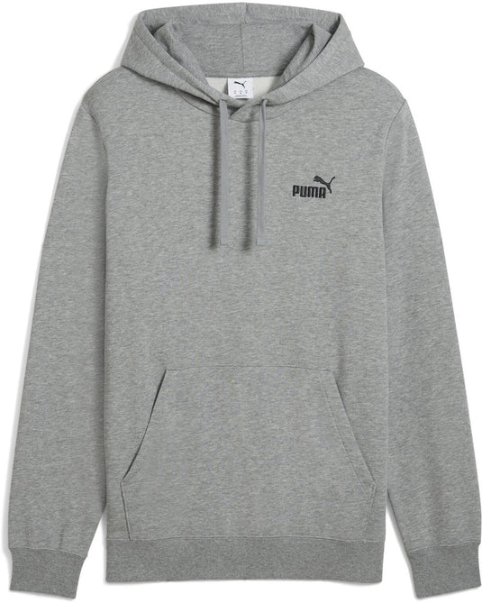 Puma ess small no. 1 logo hoodie fl unisex trui - medium gray heather s