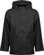 Ralka regenjas junior - sprinkle - zwart - maat 116