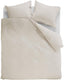 Ambiante cotton uni dekbedovertrek - effen - lits-jumeaux xl - 260x200 220 - zand