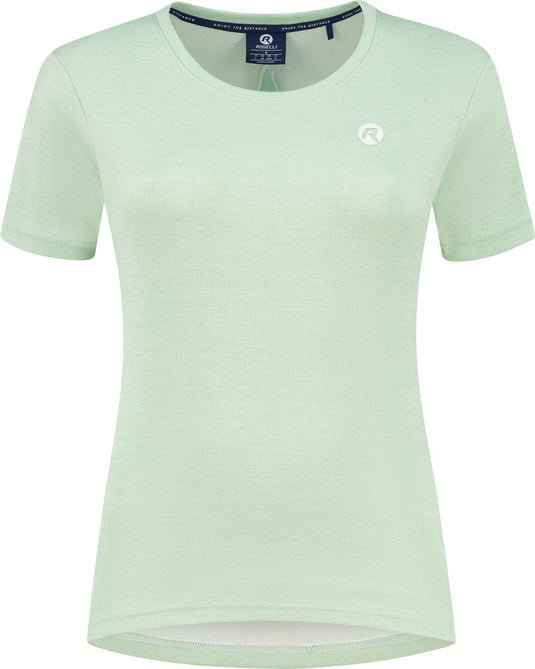 Rogelli aya hardloopshirt dames - korte mouwen - groen - xl