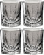 Leonardo whiskeyglas 330ml grijs capri - set van 4