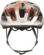 Abus fietshelm aduro 3.0 orange palm l - 58-62 cm - wit - geschikt voor gebruik op elektrische fietsen - stadsfietsen - 320 g