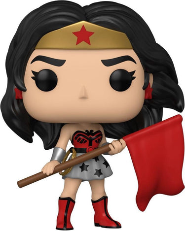 Funko pop! heroes: wonder woman 80th - wonder woman superman red son