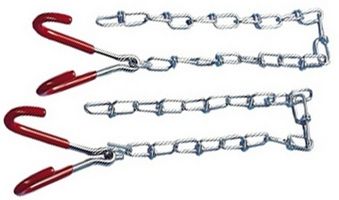Hanging hooks with chain icetoolz (p2)