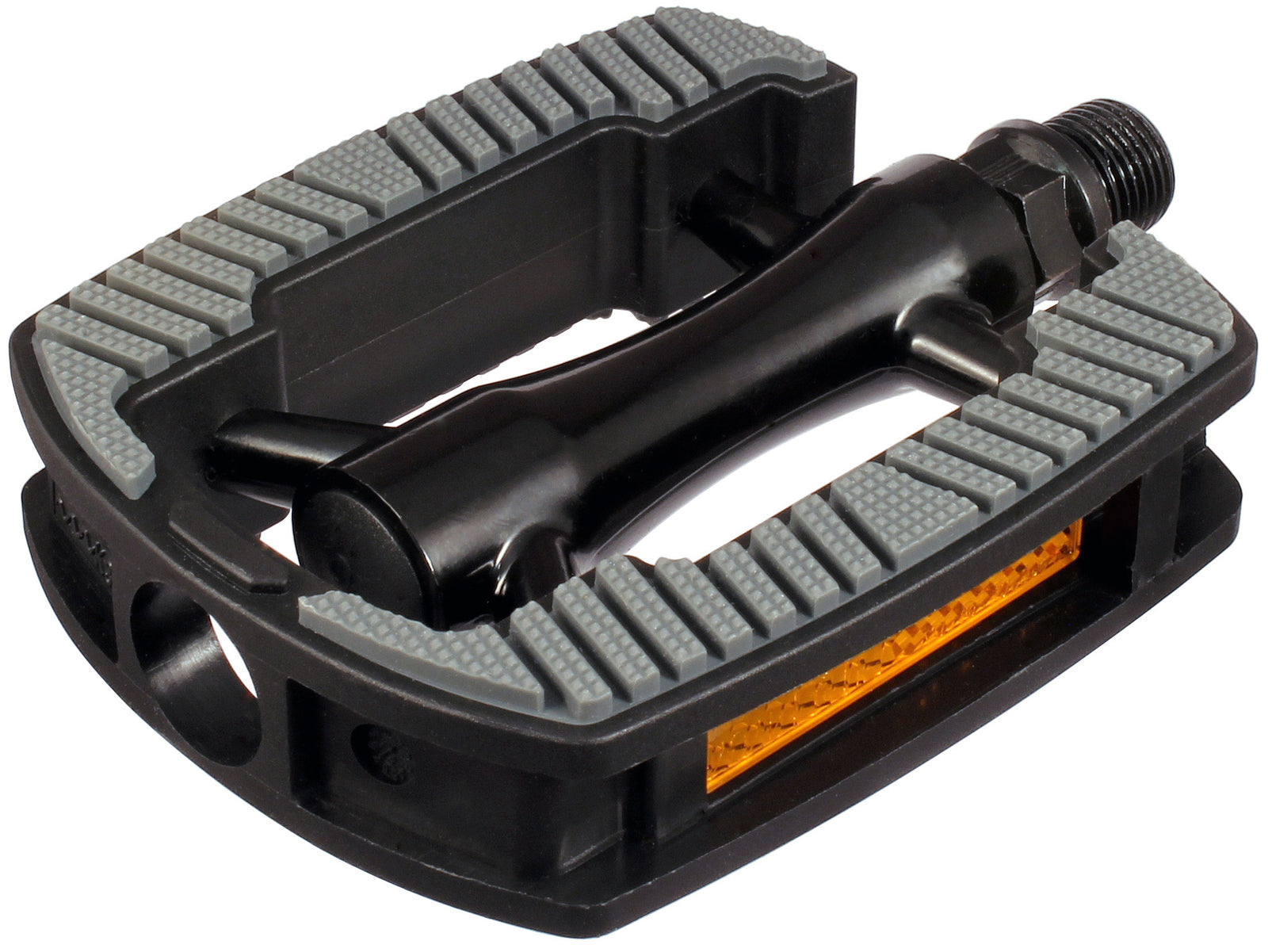 Marwi SP-821 pedal set aluminum black-black non-slip bulk