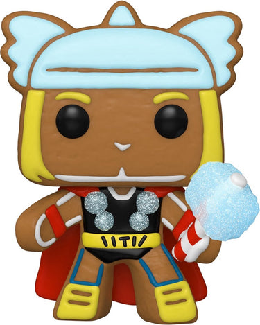 Funko pop! - marvel holiday: gingerbread thor (the avengers) #938