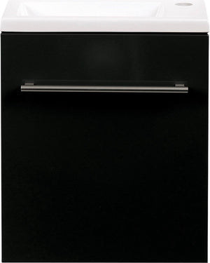Differnz fonteinmeubel tight 40x22 cm zwart