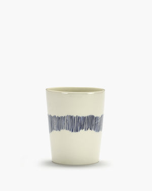 Serax - ottolenghi feast - theekop - wit blauw - 8 ø - 4 stuks